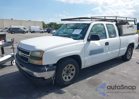 2006 Chevrolet Silverado 1500 Work Truck из США, поврежденный, VIN 1GCEC19X06Z121523